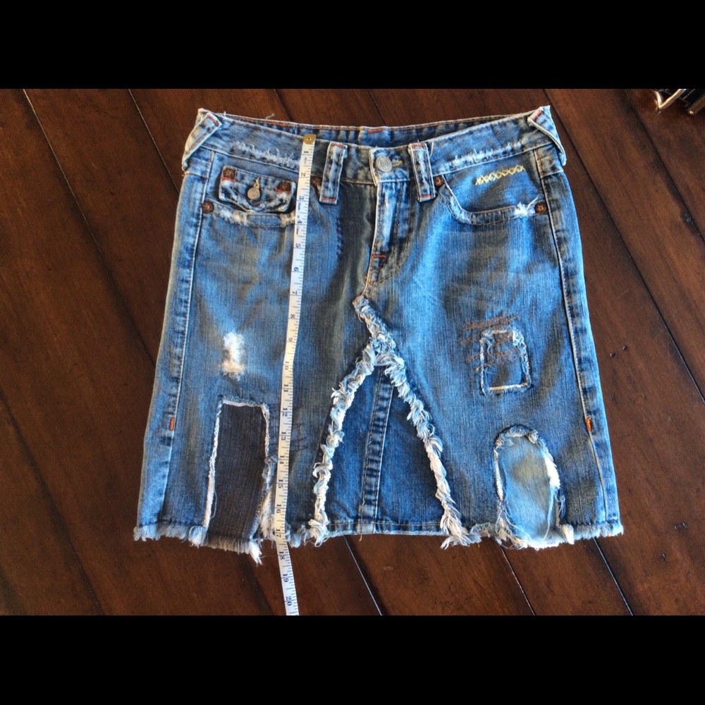 True Religion mini skirt
